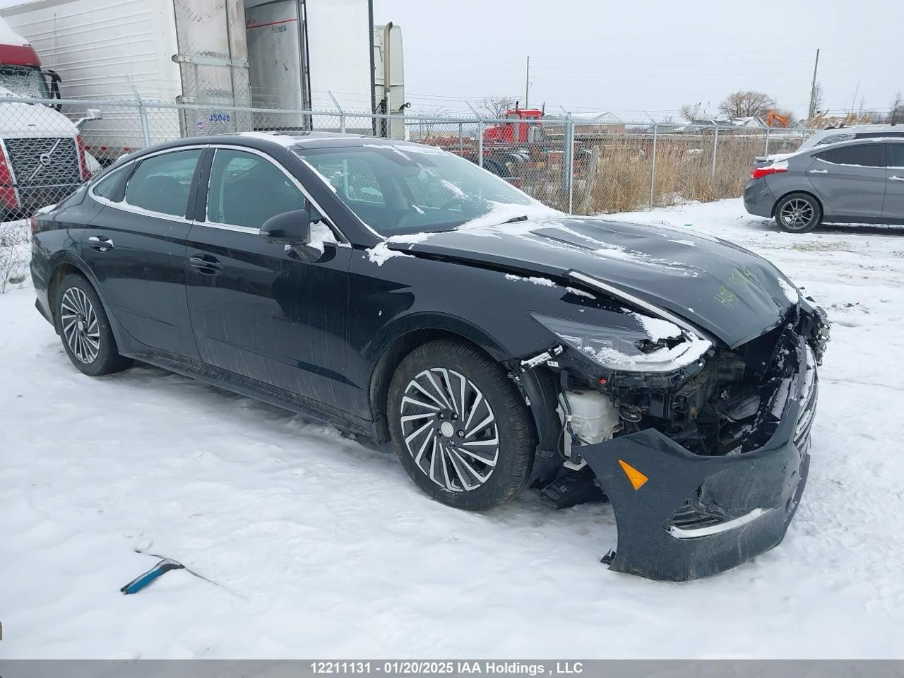 2022 HYUNDAI SONATA Ultimate Чорний - Гібрид Седан - зображення 1