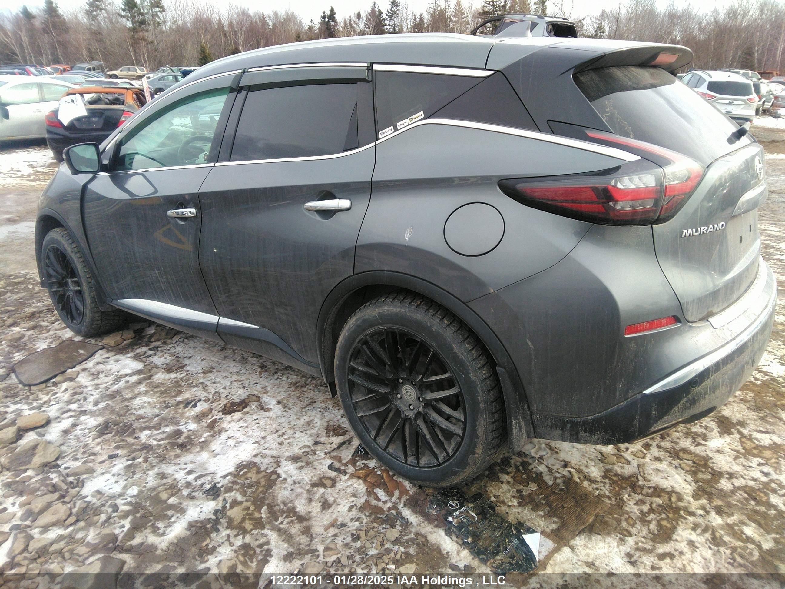 2020 NISSAN MURANO Platinum Сірий - Бензин Позашляховик - зображення 3