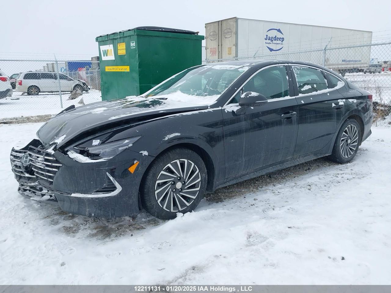 2022 HYUNDAI SONATA Ultimate Чорний - Гібрид Седан - зображення 2