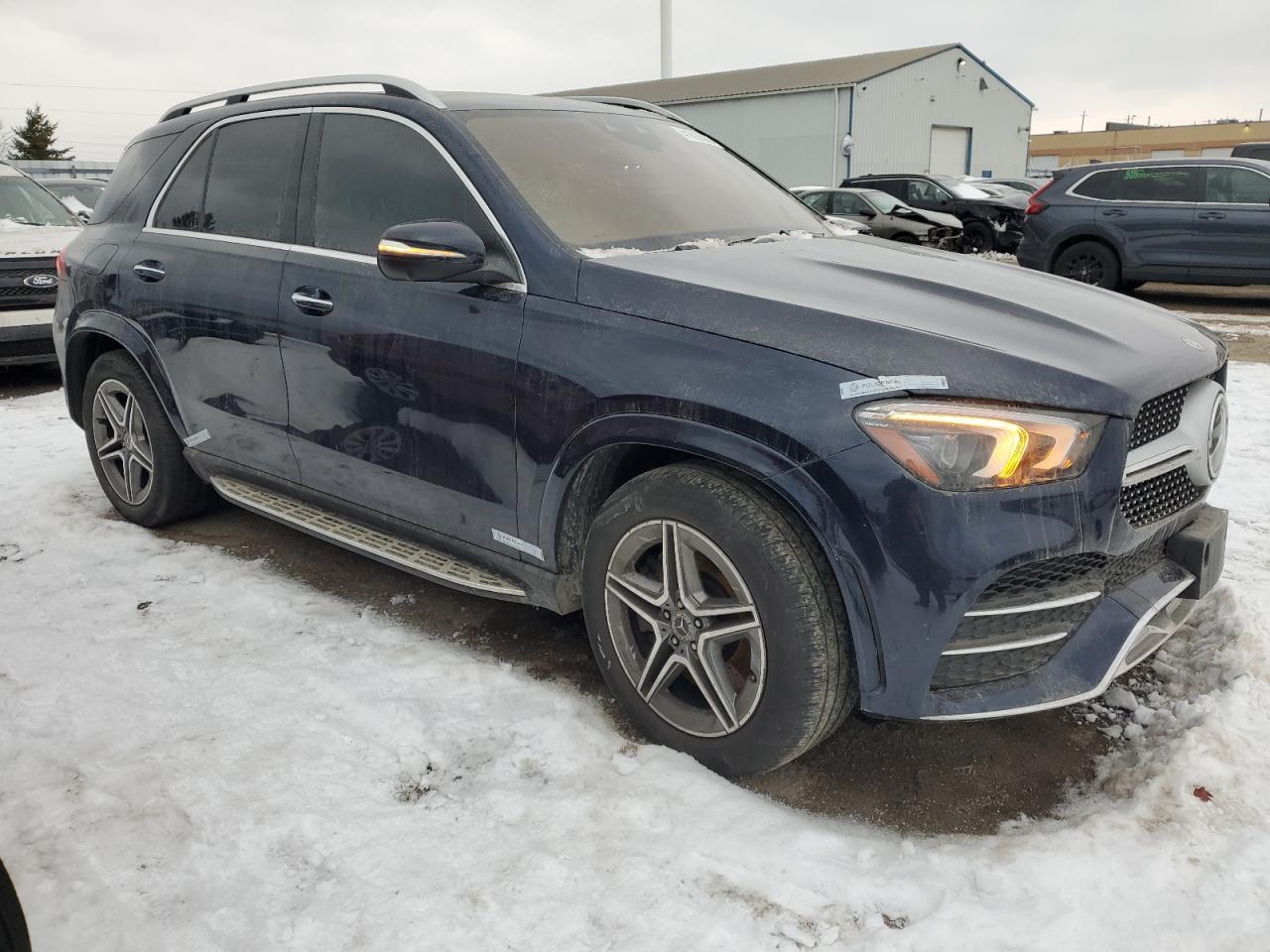 2020 MERCEDES-BENZ GLE 450 4MATIC Синій - Бензин Позашляховик - зображення 4