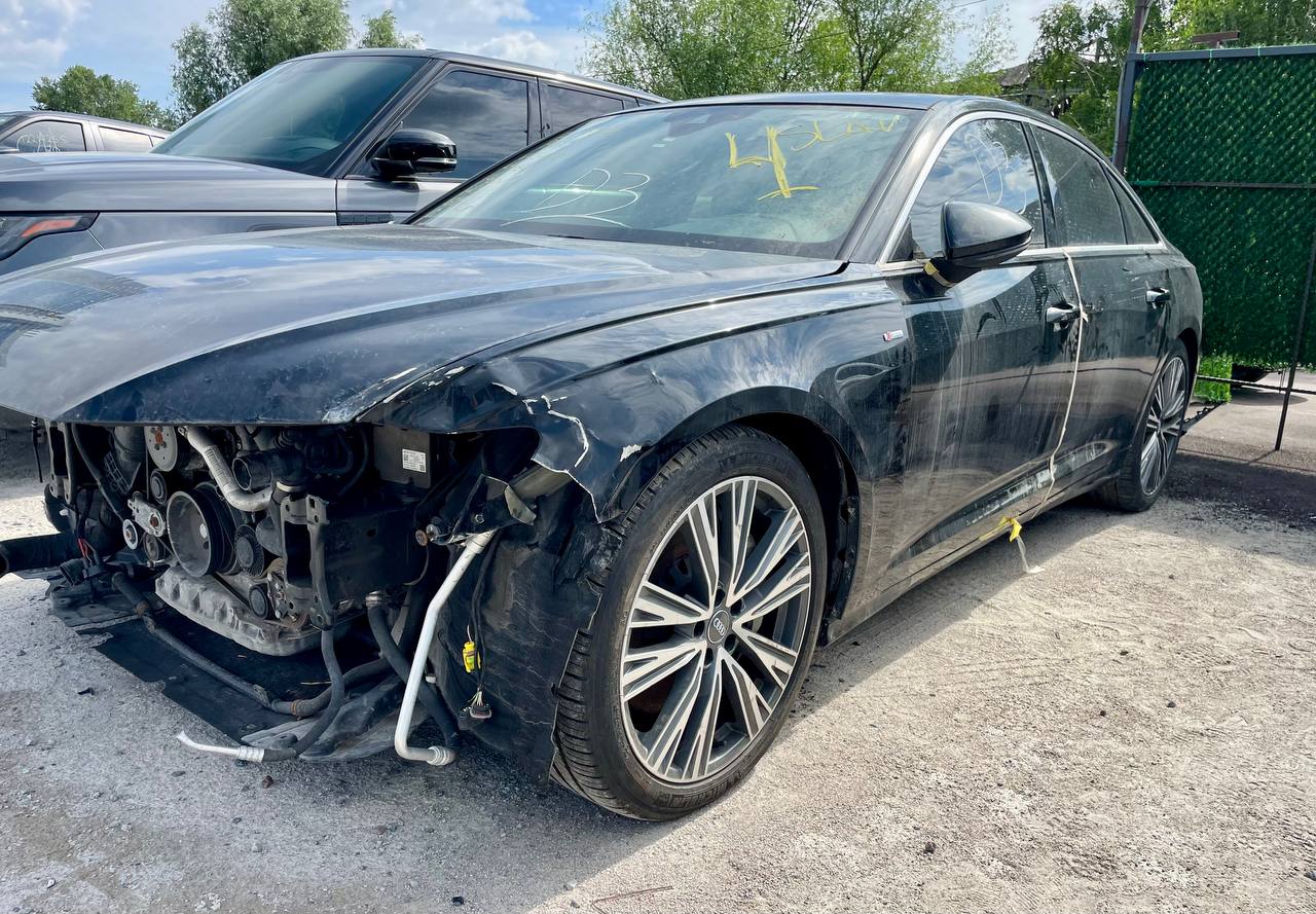 2018 AUDI A6 Premium Plus Чорний - Бензин Седан - зображення 3