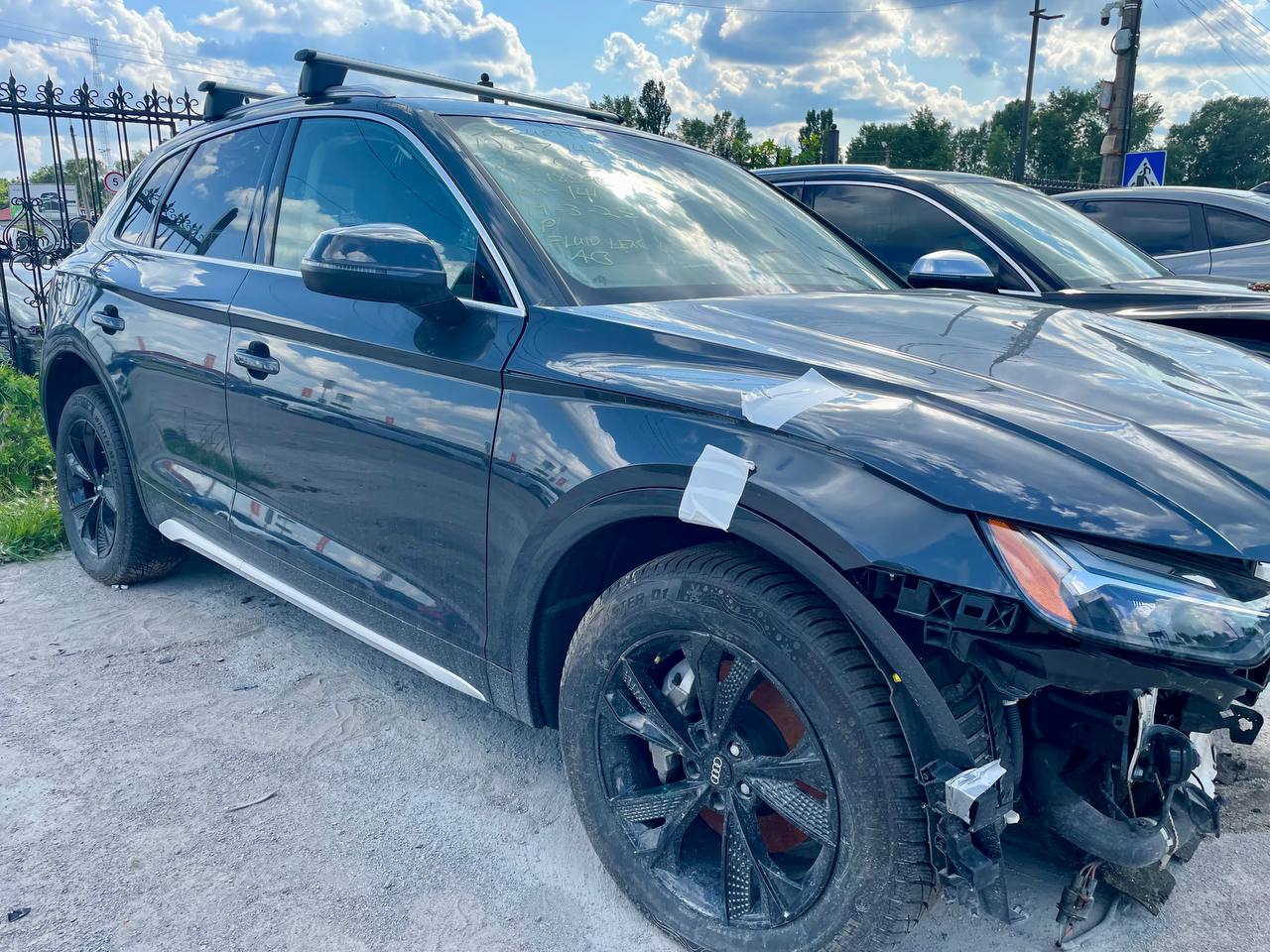 2023 AUDI   Q5 PREMIUM 40 Сірий - Бензин Позашляховик - зображення 3